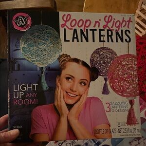 Loop n' Light Lanterns by - Blue, Purple, Pink